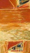 Konturlose Mitte 2, 2013 (80 x 140 cm)