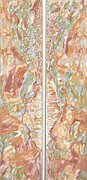 Spuren, alte Stadt?, 2022 (80 x 180 cm)